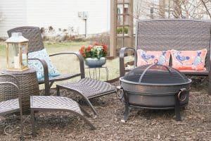 Outdoor Living with an Easy Backyard Fire Pit 5 Outdoor Living with an Easy Backyard Fire Pit 4 summer dinner party idea