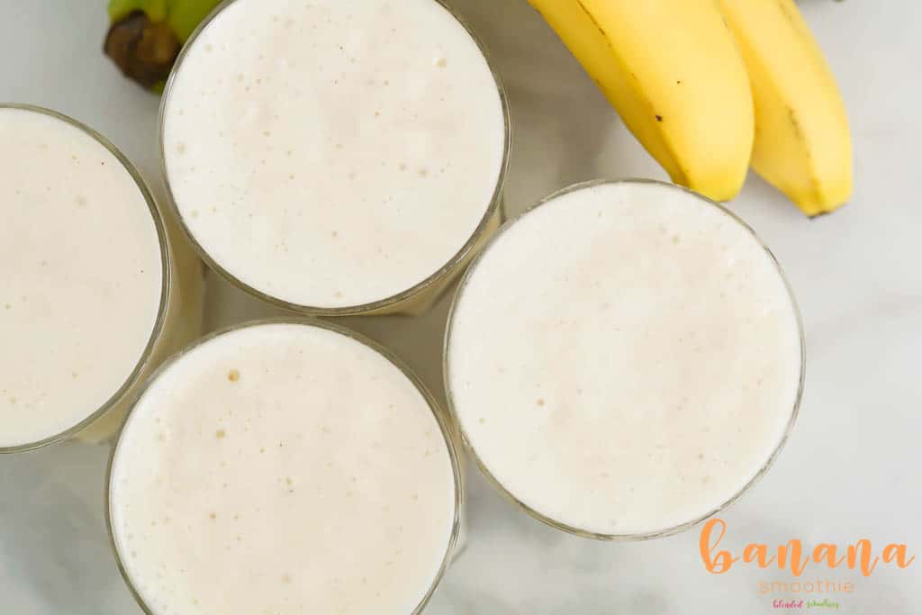 Banana Smoothie 2 Delicious Smoothie recipe made with Bananas
