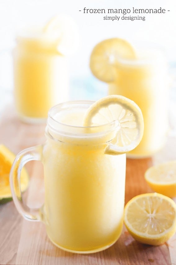 Strawberry Mango Smoothie Bowl 14 Frozen Mango Lemonade Recipe