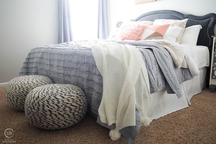 Guest Bedroom Makeover + Tips to Make a Guest Room Comfortable