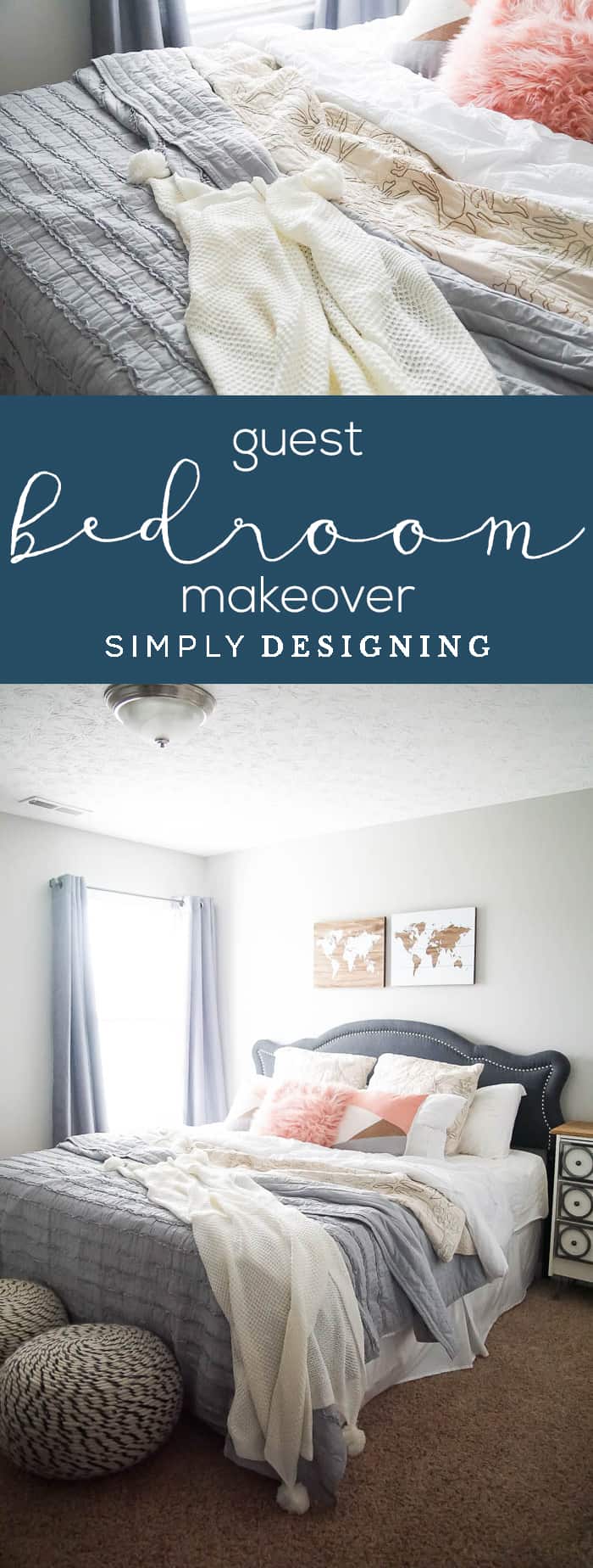 Bedroom Makeover Tips / Bedroom Decor Ideas A Romantic Master Bedroom Makeover The Pink Dream Apartment Bedroom Decor Bedroom Decorating Tips Bedroom Decor / Try out any or several of the ideas and put in a.