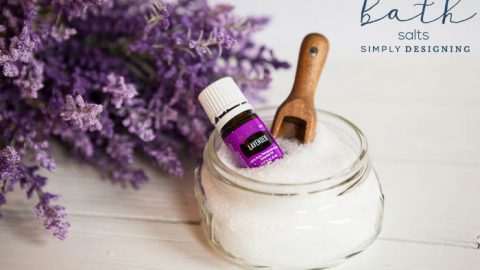 Homemade Lavender Bath Salts