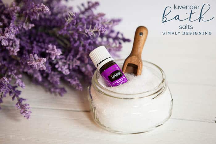 Homemade Lavender Bath Salts