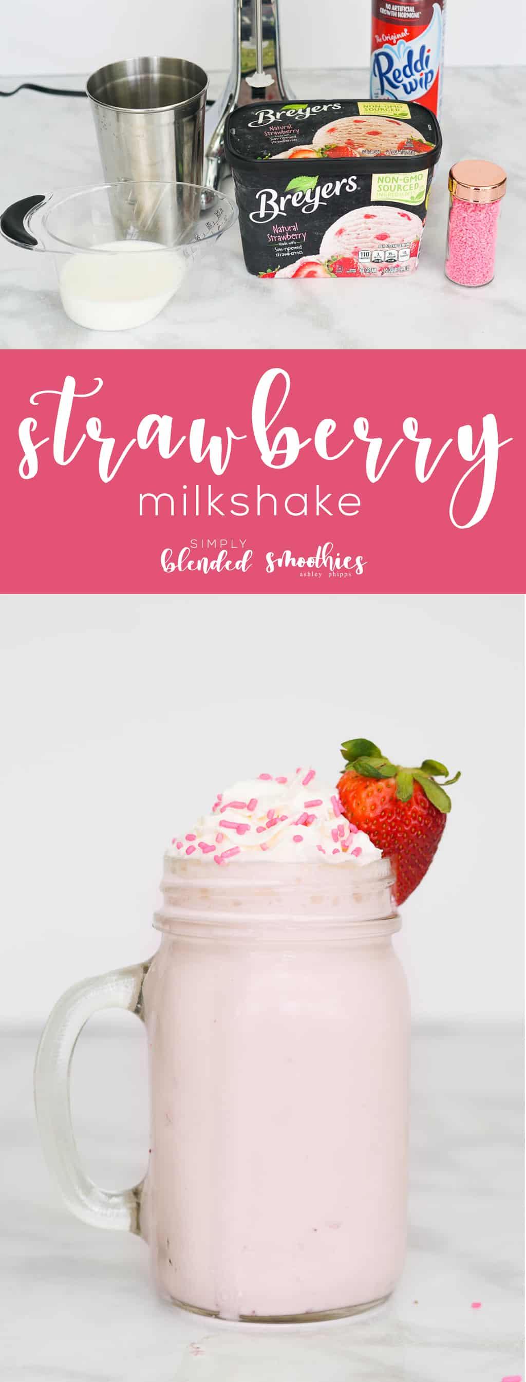 The Best Strawberry Milkshake 6 The Best Strawberry Milkshake