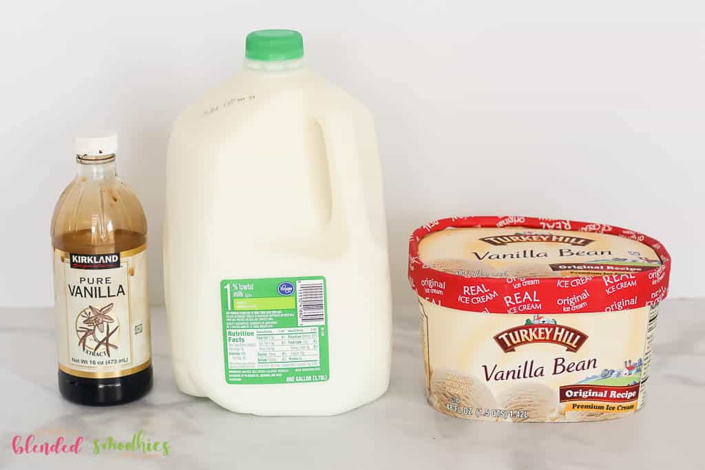 Vanilla Milkshake 5 Vanilla Milkshake Ingredients