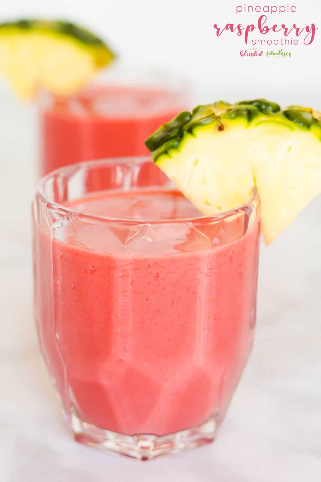Peach Pineapple Smoothie 9 the most delicious Pineapple Raspberry Smoothie recipe