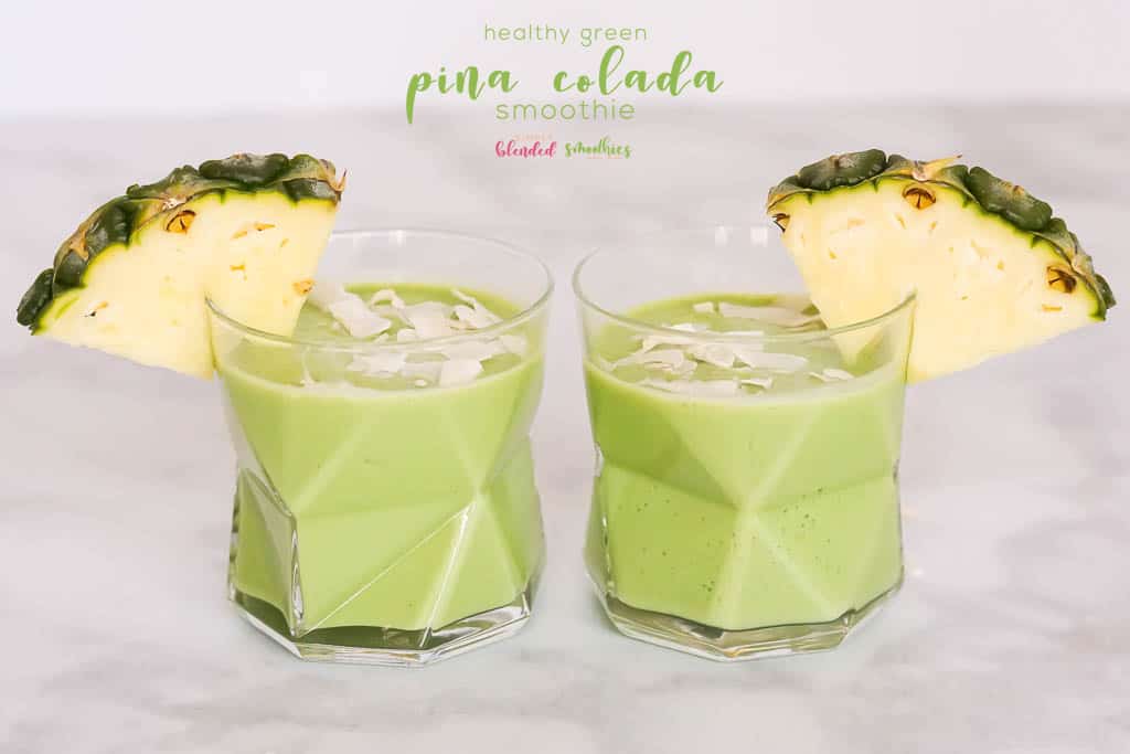 Pineapple Smoothie 7 Healthy Pina Colada Smoothie