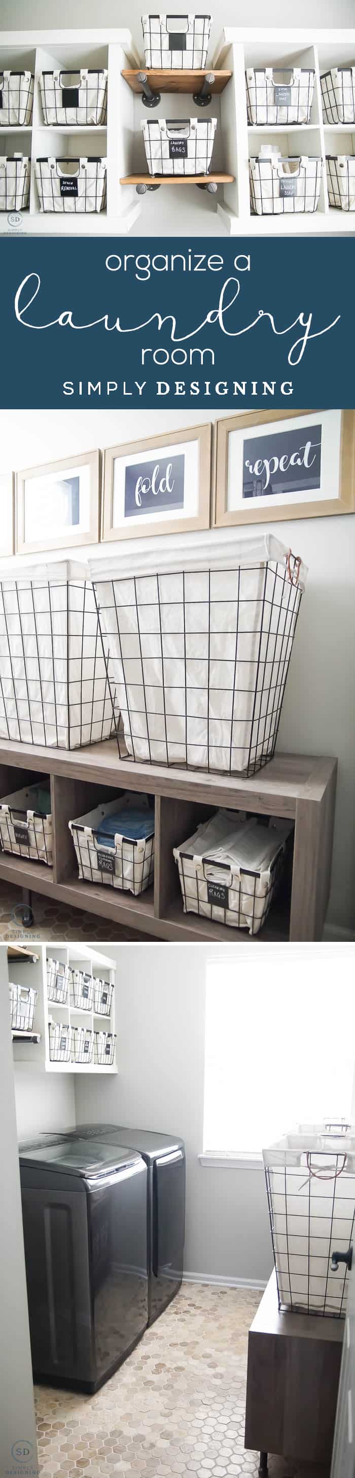 How to Organize a Laundry Room