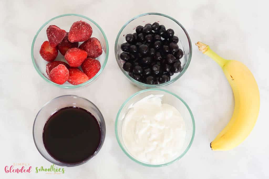 Strawberry Blueberry Smoothie Bowl 5 Strawberry Blueberry Smoothie Bowl Ingredients
