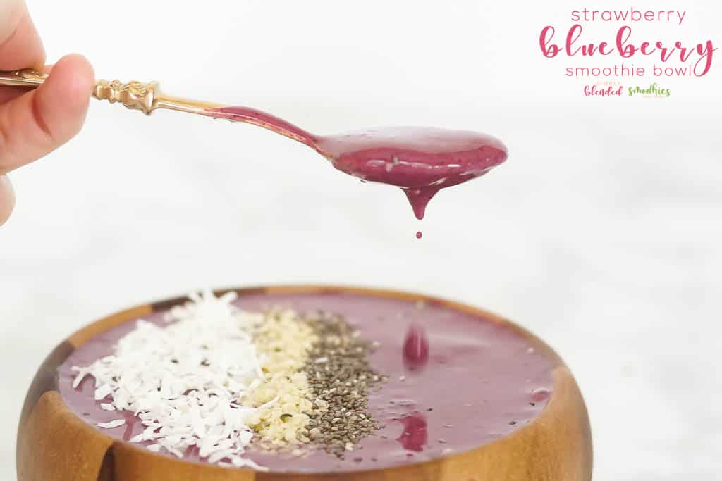Green Apple Smoothie Bowl 7 Strawberry Blueberry Smoothie Bowl Recipe