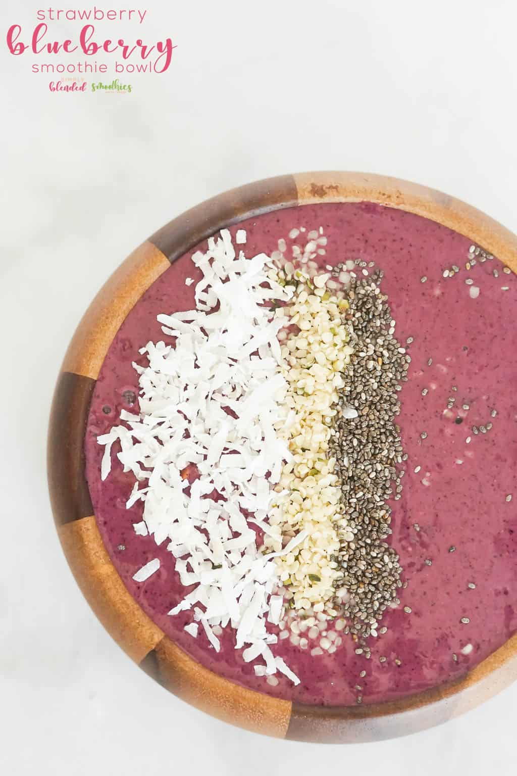 Berry Smoothie 18 Strawberry Blueberry Smoothie Bowl - perfect breakfast smoothie bowl recipe