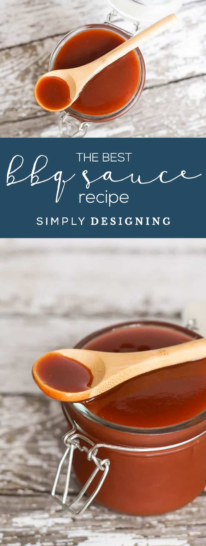 This is the best BBQ Sauce Recipe ever - it is sweet and tangy and the perfect homemade BBQ sauce for any occasion