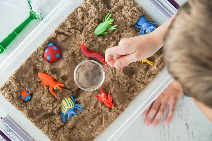 The Best Sensory Sand for Sensory Play: tested for kids by kids