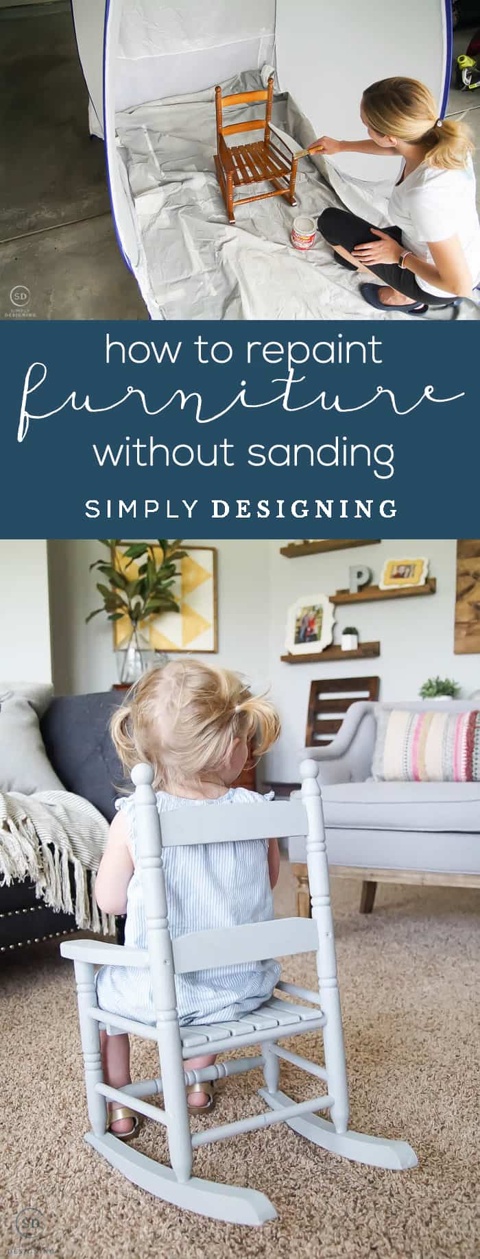 Sanding furniture deals