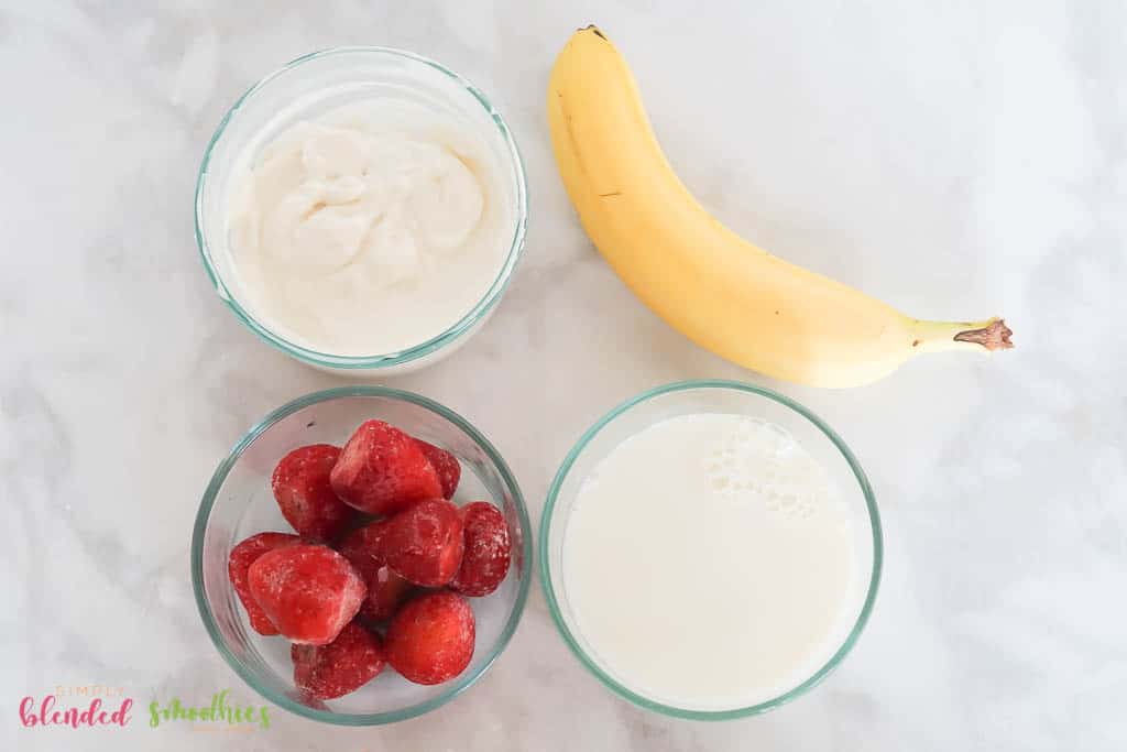 Strawberry Banana Smoothie 6 Strawberry Banana Smoothie Ingredients