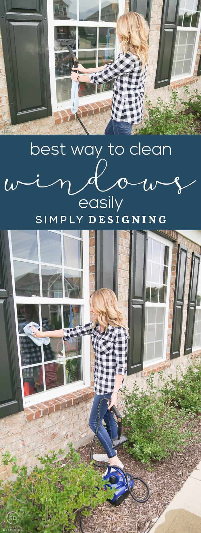 The Best Way to Clean Windows Easily - streak free windows - wash windows - fall cleaning