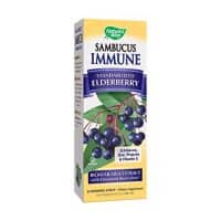 Nature's Way Sambucus Immune Elderberry Syrup, Herbal Supplements with Echinacea, Zinc, and Vitamin C, Gluten Free, Vegetarian, 8 Ounce (Packaging May Vary)