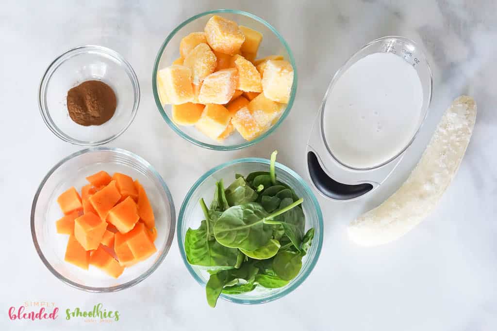 Green Sweet Potato Smoothie 6 Green Sweet Potato Smoothie Ingredients