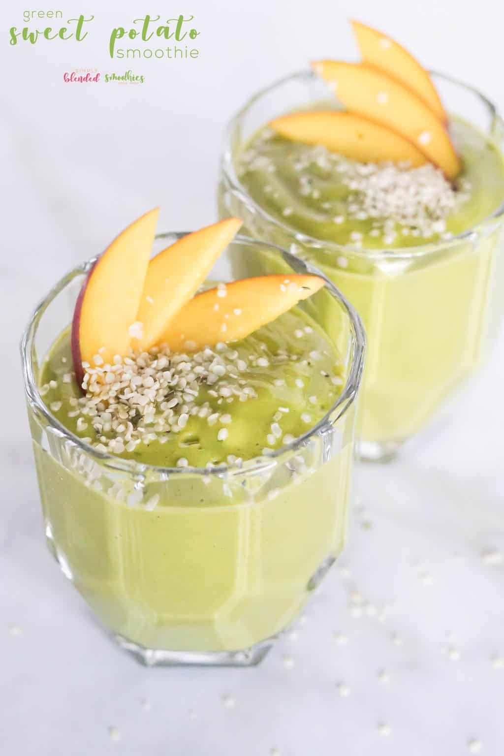 Green Sweet Potato Smoothie 3 Green Sweet Potato Smoothie Recipe