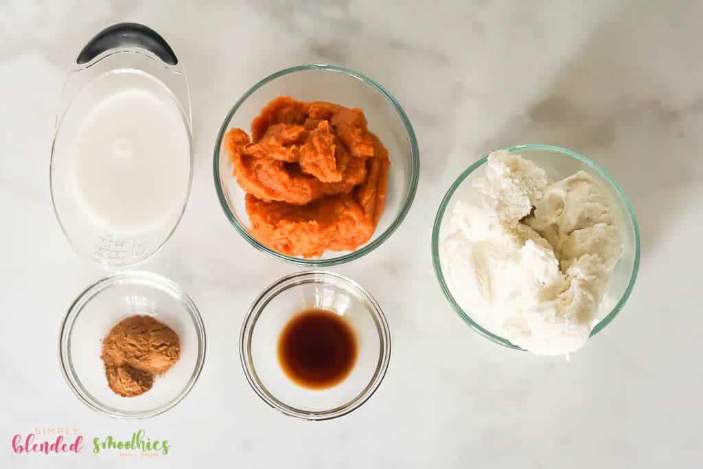 Pumpkin Milkshake 5 Pumpkin Milkshake ingredients