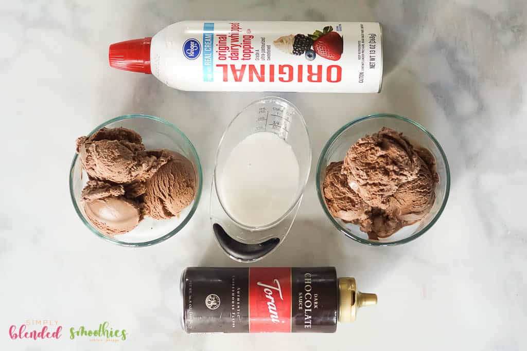 Chocolate Milkshake 6 chocolate shake ingredients