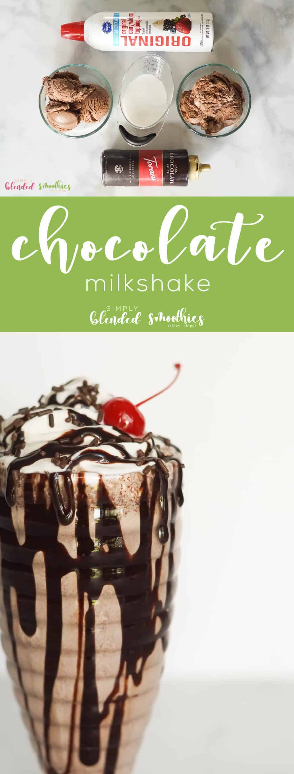 Chocolate Milkshake 1 Chocolate Milkshake Recipe - this chocolate milkshake recipe is rich and delicious and so easy to make
