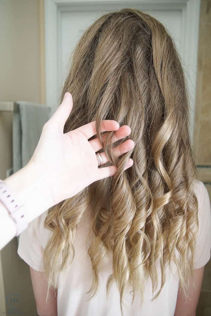 easy beach curls