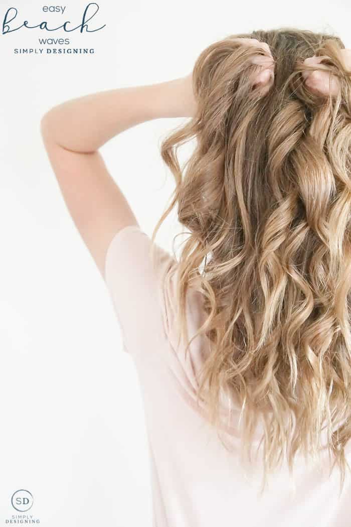 Easy Beach Waves for Long Hair