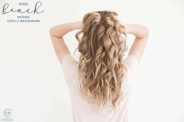 Easy Beach Waves | Easy Beach Waves for Long Hair | 13 | make a vinyl stencil