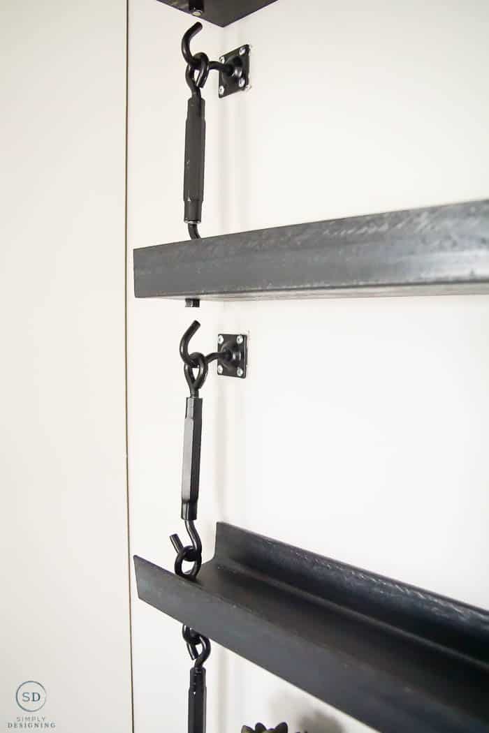 Industrial Metal Shelves