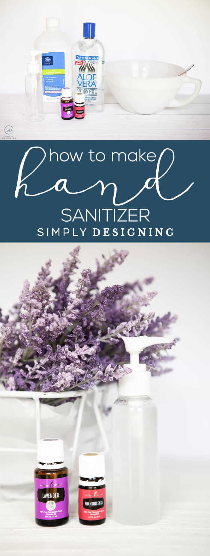 How to make Hand Sanitizer - an easy safer and less expensive natural alternative