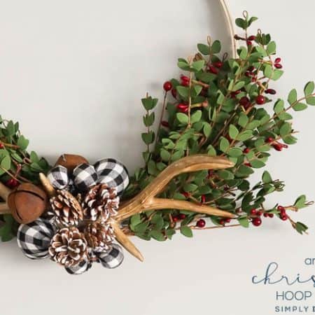 Antler Christmas Wreath