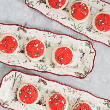 Christmas Gift Ideas Under $25 : holiday platter with cookies