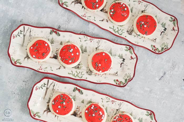Christmas Gift Ideas Under $25 : holiday platter with cookies