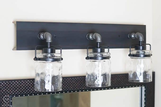 DIY Vanity Lights | Simply Designing with Ashley