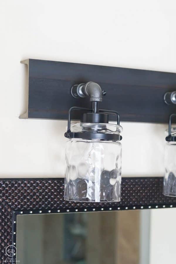 DIY Vanity Lights | Simply Designing with Ashley