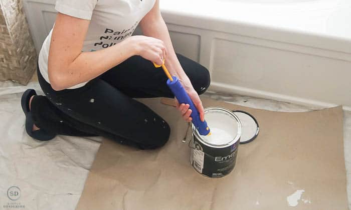 Trim, Edge or Cut in with the HomeRight QuickPainter