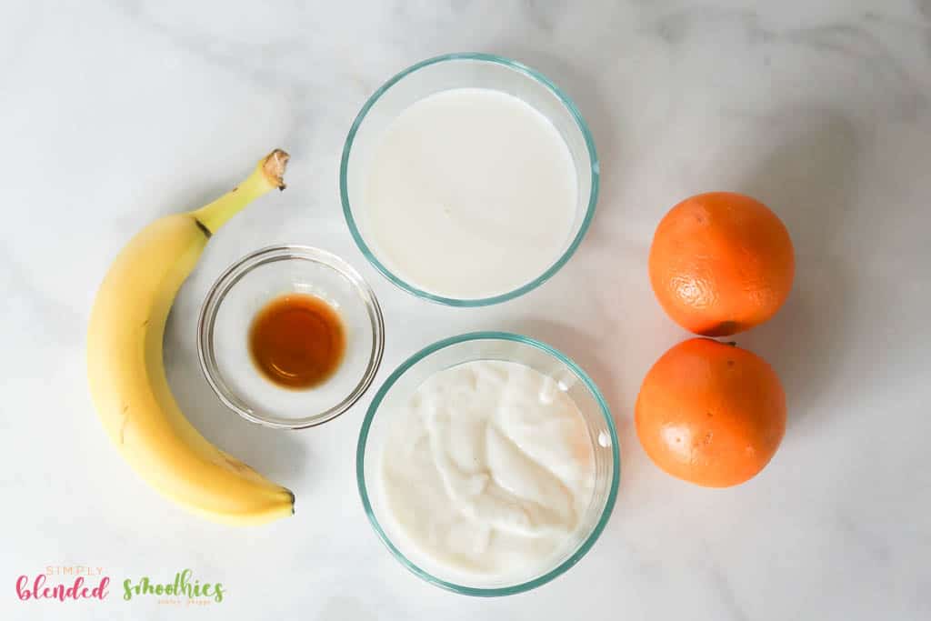 Orange Smoothie 8 Orange Smoothie Ingredients