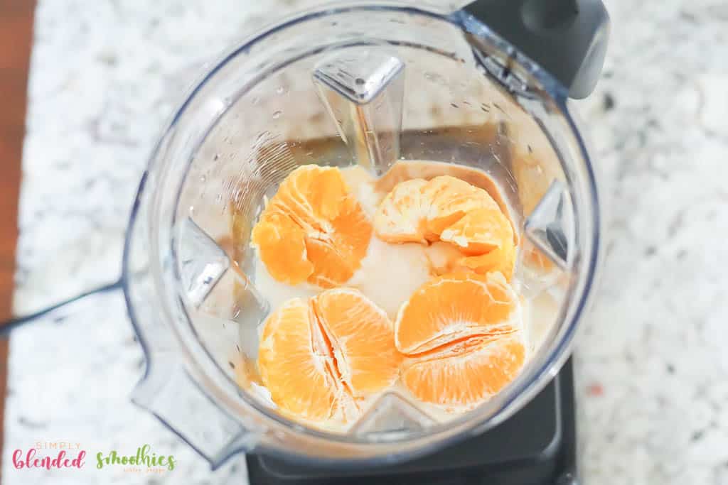 Orange Smoothie 7 Make an orange smoothie