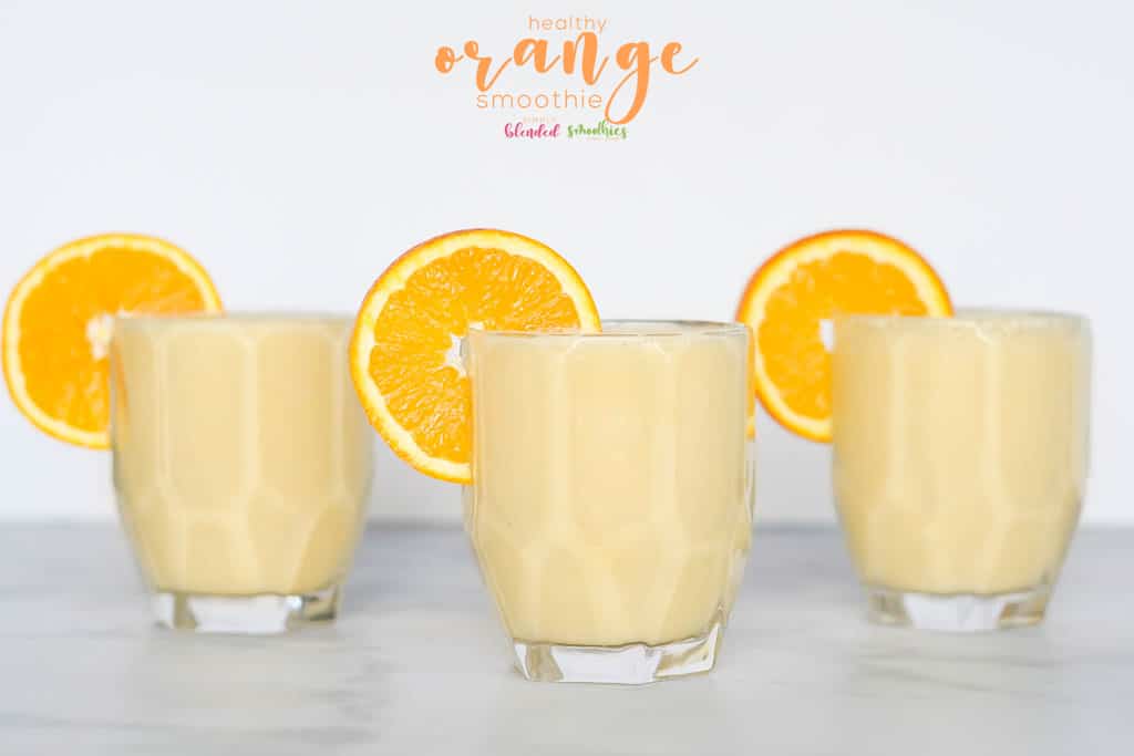 Orange Smoothie 4 Orange Smoothie