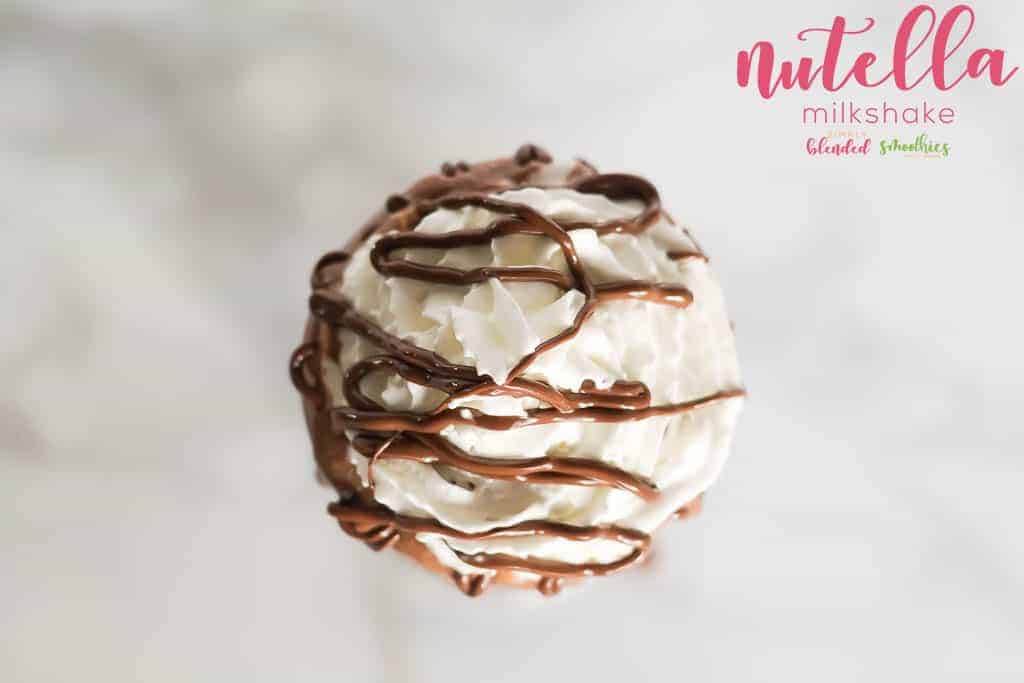 Nutella Milkshake 4 Delicious Nutella Milkshake