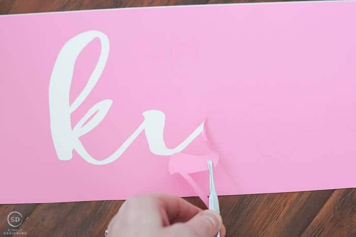 How to Make a Vinyl Stencil  Simply Designing with Ashley