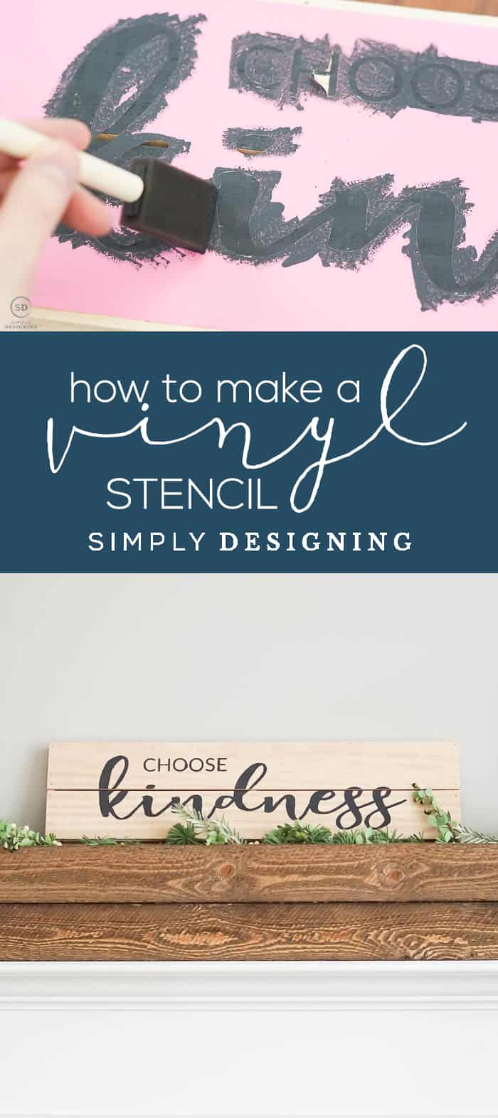 How to make a Vinyl Stencil