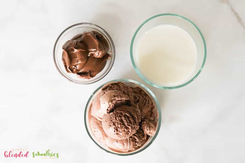 Nutella Milkshake 6 Nutella Milkshake ingredients