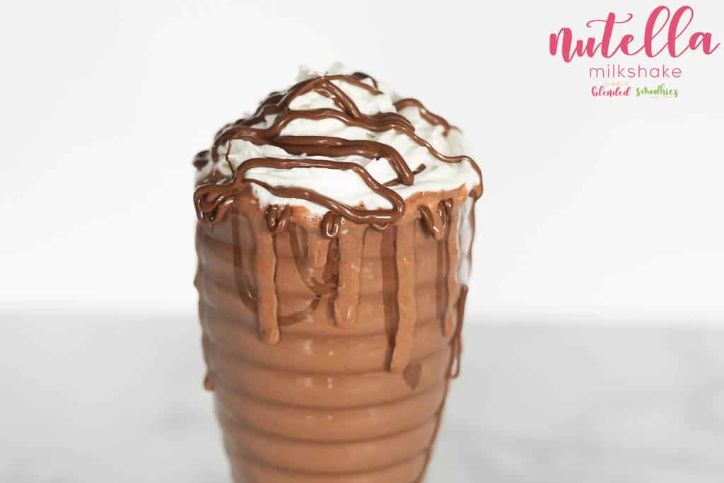 Nutella Milkshake 2 Nutella Milkshake Recipe