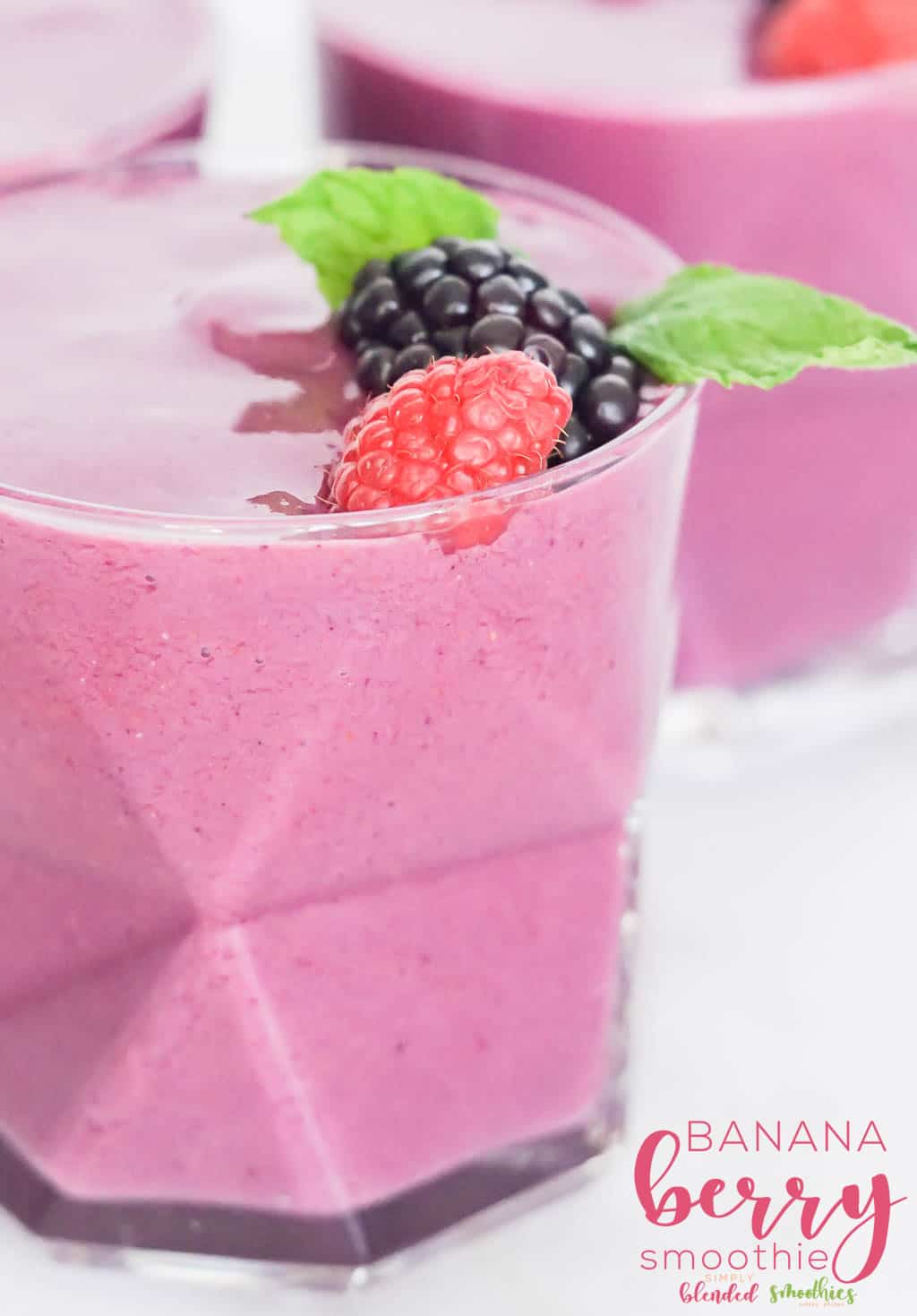 Banana Berry Smoothie 4 Banana Berry Smoothie Recipe