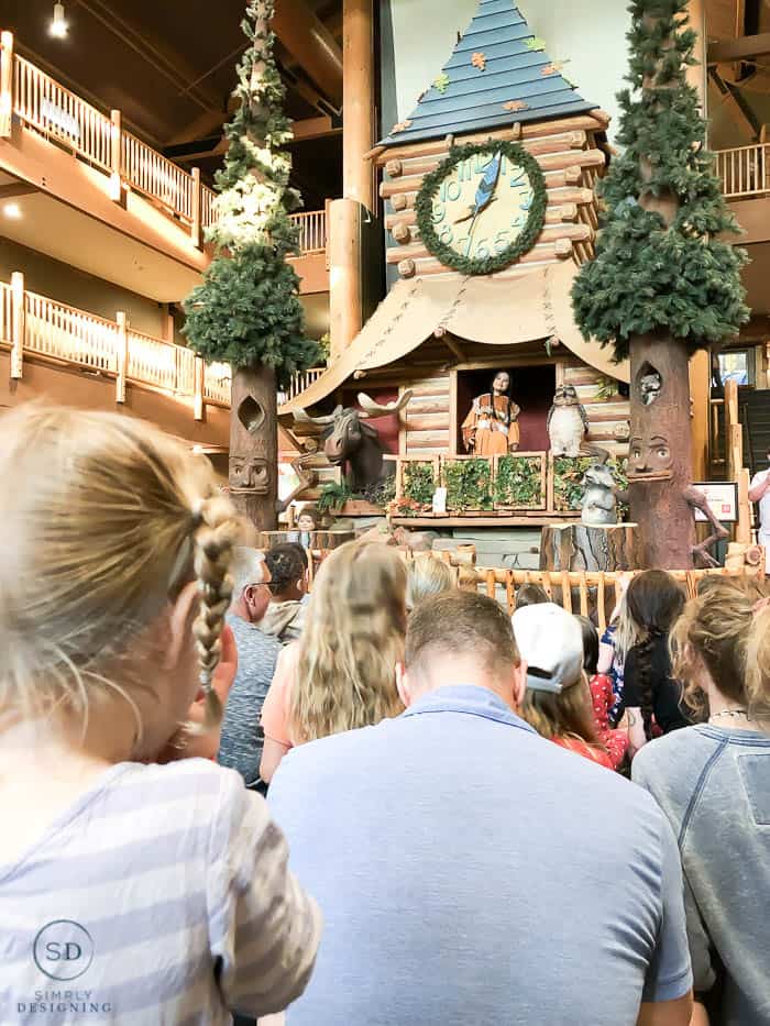 story time at clock tower great wolf lodge