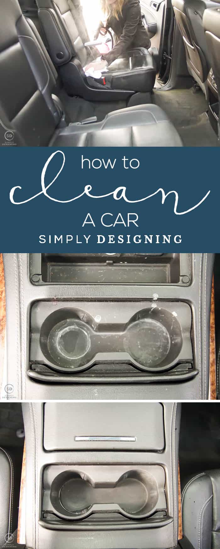 How to Clean a Car - the best and easiest way to clean and sanitize a car