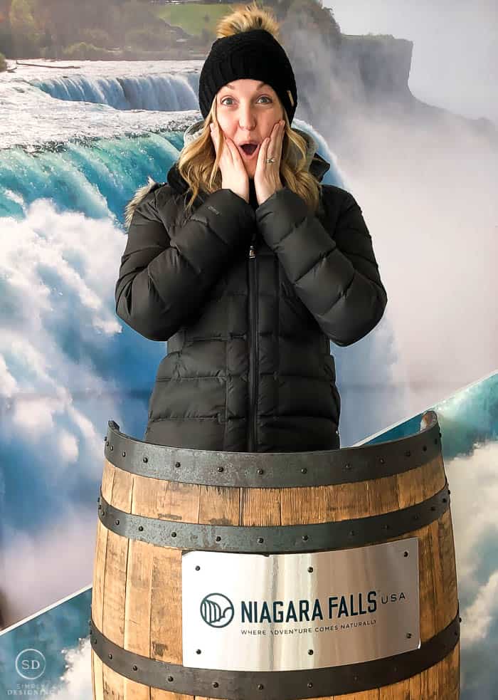 Photo booth at Niagara Falls Visitor Center