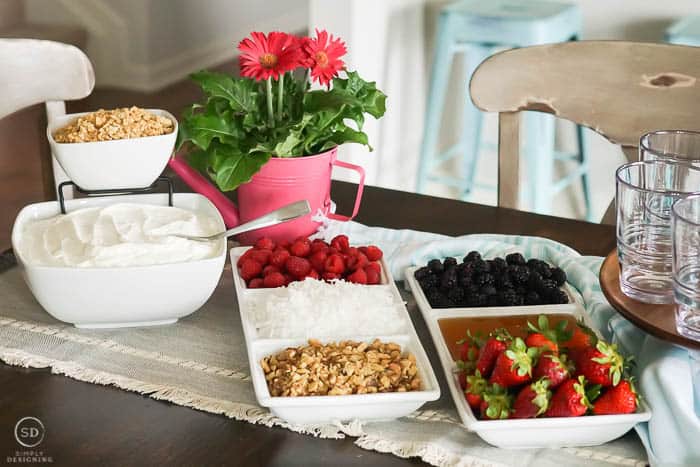 yogurt parfait bar topping ideas